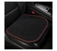 Fmofireo Car Seat Cushion Summer Cool Single Piece Of Wood Beads Breathable Ventilation Cold Four Seasons Availabl Seat Covers Protectors(Black 1 Pcs)