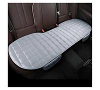 Fmofireo Rear Car Seat Covers Flocking Cloth Cushion Non Slide Checkered Winter Keep Warm Mat Pad Universal Seat Covers Protectors(Grey)