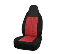 Fmofireo Universal Car Seat Covers Breathable Four Season Summer Protection Cushion Seat Covers Protectors(1pcs Black Red)