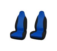 Fmofireo Universal Car Seat Covers Breathable Four Season Summer Protection Cushion Seat Covers Protectors(2pcs Blue Black)