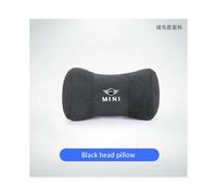 (FMP-Black) Car Headrest Neck Pillow Auto Seat Pillow For Mini Cooper One F55 F56