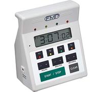 FMP Digital 4 Channel Commercial Kitchen Countdown Timer, Water Resistant, 7-inch Height, White