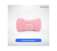 (FMP-Pink) Car Neck Pillow Protector Auto Logo Seat Headrest For Mercedes Benz AMG