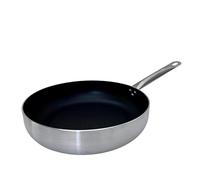 FMprofessional Deep Non-Stick Frying Pan 32 cm, ILAG Essential Double Layer Non-Stick Coating, High Thermal Conductivity, Light and Corrosion Resistant, 32x8 cm, 1 pc.