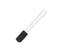 FMprofessional Dough Scraper, Stainless Steel, Black/Silver, Approx. 28 cm