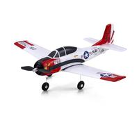 Fms 410mm T-28 RC Plane for Beginners - Easy to Fly with 3 Flight Modes and One-Key Return, Durable EPP Foam and Prop Guard, Ready to Fly RTF Remote Control Aircraft for Adults