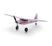 Fms 500mm PA-18 Super Cub RC Plane for Beginners - Easy to Fly with 3 Flight Modes and One-Key Return, Durable EPP Foam and Prop Guard, Ready to Fly RTF Remote Control Aircraft for Adults