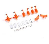 FMS 90MM Super Scorpion V2 Orange Control Horns Replacement Parts FMSEQ111OG