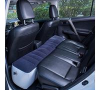 FMS Car Travel Inflatable Mattress SUV Air Mattress Bed for Back Seat Extended Couch for SUV, MPV and Sedans and Trucks Camping Universal (Mattress pad gap Blue)