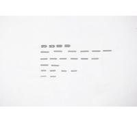 FMS Common Parts 1:6/1:10 RC Cars RC Crawler RC Trucks Parts for 1/10 Mashigan,1/10 Atlas 4x4, 1/6 1941 Mb Scaler, 1/6 JIMNY, 1/10 Land Cruiser FJ40: PIN Lock Set