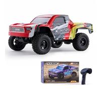 FMS FSC24 1/24 Chaser RC Crawler, Short-Course Trucks with High Strength Nylon Frame, 2 Speed Transmission Up to 26km/h, Hobby RC Car for Adults, Gifts (Red)