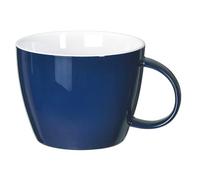 fMSDD Porcelain Coffee Mug 30 OZ, Oversized Soup Mug Soup Bowl with Handle Jumbo Latte Cup for Coffee, Oatmeal, Gumbo, Salad, Microwave and Dishwahser Safe, Cool Blue