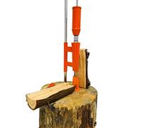 FMSS Smart Splitter - Safe and Easy Manual Log Splitter Axe Wedge Maul - Includes Universal Splitting Base Blade (DuoCut Technology)