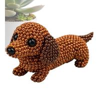 FmtwPhn Beaded Animal Kit | Cute Funny Portable Handmade Toy Set | Beads Keychain Making Kit | for Kids Children Indoor Inside Home House School Classroom Bedroom Living Room