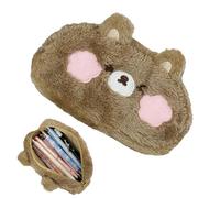FmtwPhn Bear Pencil Case,Multifunctional Pen Bag - Cute Bear Big Pencil Case, Multifunctional Supply Organizer Stationery Box