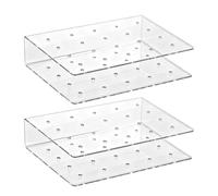 FmtwPhn Cake Pop Display Stand, Pack of 2 Acrylic Dessert Table Accessories, Cake Pop Drying Rack, for Party Planner, Bakery Owner, Birthday, Wedding, Holiday, Graduation, Shower