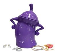 FmtwPhn Canisters With Attitude Jar With Attitude 20x18cm Teapot With Attitude Creative Food Storage Jars With Lid Fun Airtight Kitchen Storage Canisters For Coffee Tea Sugar Home Desktop Ornament