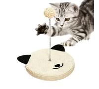 FmtwPhn Cat Scratch Board With Ball | Mental Physical Toy with Built-in Bell - Cat Sisal Mat - for Grinding Stick Scratching Indoor Sofas Carpets Walls Home Couch Floor