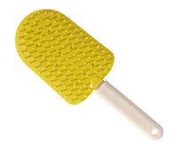 FmtwPhn Cat Shedding Comb | Pet Comb for Dogs | Deshedding Tool Gentle Non-Slip with Ice Cream Shape Brush Supplies for Puppies Clinics Salons Travel