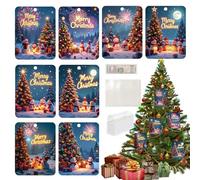 FmtwPhn Christmas Money Cards, Christmas Money Cards, Pack of 8 Dragon Money Holders, Cute Christmas Ornaments with Envelopes, Cash, Christmas Accessories for the Christmas Tree, b, see description