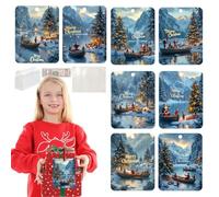 FmtwPhn Christmas Money Cards, Christmas Money Cards, Pack of 8 Dragon Money Holders, Cute Christmas Ornaments with Envelopes, Cash, Christmas Accessories for the Christmas Tree, a, see description