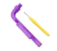 FmtwPhn Crochet Hooks, Circular Embroidery Multi-Purpose Craft Accessories - Yarn Guide and Crochet Hook Tool, for Knitters, Home, Travel, Relaxation, Hobby, Art Lessons, Holidays and Birthdays