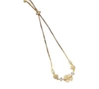 FmtwPhn Lucky Clover Bracelet - Clover Bangle Bracelet - Lightweight Comfort-Fit Charm Jewelry Bangle Wrist Accessory for Stacking Combinations Everyday Wear Evening