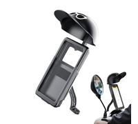 FmtwPhn Scooter Mobile Phone Holder - Sun Visor Holder for Bicycle, Waterproof Mobile Phone Holder for Men Women Cycling Motorcycles Bicycles Pushchairs