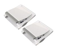 FmtwPhn Sliding Door Lock | Sliding Glass Door Child Lock Latch Set of 2 - Security Latch Stopper Replacement for Bathroom Bedroom Hotel Travel Patio Inside Baby Home