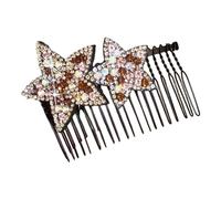 FmtwPhn Star Hair Pins - Star Shape Hair Finishing Fixer Comb | Women's Star Hair Accessories, Pentagram Hairpin, Hair Combs For Women Decorative, Women & Girls Hairstyle