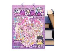 FmtwPhn Sticker Scene - Fun Landscape DIY Cute Decor | DIY 3D Sticker Scene Scrapbook Supplies,for Kids Adults Scrapbooking Notebook Journal Home School Birthday Holiday Party