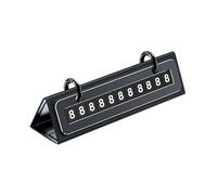 FmtwPhn Temporary Parking Number Plate, Automotive Interior Privacy Keeping, Temporary Car Parking Mobile Number Display, for Truck Motorhome Sedan Caravan Mall Garage Lawn Roadsid