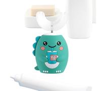 FmtwPhn U Shape Toothbrush for Kids | USB Charging Full Mouth Cleaning,Automatic Massage Toothbrush - for Training Children Girls Camping Outdoor Dormitory Airport Hotel Bathroom