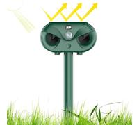 FmtwPhn Ultrasonic Bird Repeller Outdoor | Squirrel Repeller Outdoor | Waterproof Rabbit Repeller Outdoor, Ultrasonic Squirrel Repeller, Animal Repeller, Outdoor Animal Repeller For Yard