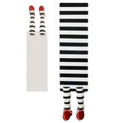 FmtwPhn Witch Leg Bookmark, Witch Legs Bookmark, Witch Bookmark, Magnetic Bookmarks for Novels Planners Diaries Textbooks, Funny Page Marker, 18x4cm