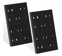 FMTYAOIU 2 Pcs Soft Foam Sanding Pads Interface Sander Backing Pad, 80 x 133 x 12 mm Hook and Loop Soft Sponge Cushion Interface Buffer Pad for Festool RTS400 LS130 Sander