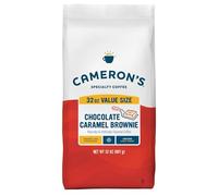 FMU Cameron's Coffee Roasted Ground Coffee Bag Flavored Chocolate Caramel Brownie 32oz (Pack of 1)