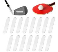 FMYODWU 15 Pcs Tennis Racket Lead Tape, 3g Golf Racket Lead Tape for Racket Edge Protection, Added Counterweight, Silver
