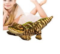 Fmzrbnih Crocodile - 19.68 Inch Plush Toy, Realistic Plush Animal | Cute Crocodile Soft Pillow, Versatile Pillow, Adorable Simulation Animal Plush Toy For Home