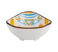 Fmzrbnih Dipping Bowls Small Serving Bowls - Bohemian Ceramic Appetizer Plate for Sushi Grill Side Dishes Home Celebration Wedding