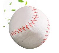 Fmzrbnih Interactive Cat Ball Toy, Portable Linen Fabric Ball for Cats, Soft Portable Pet Accessories, Activity Game, Biting Activity for Animals, Outdoor, On the Go, Garden