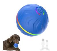 Fmzrbnih Interactive Moving Dog Toys, Automatic Bouncing Ball Pet Toy Ball, USB Rechargeable Dog Chew, Pet Supplies for Backyard, Park, Garden, Beach, Living Room