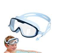 Fmzrbnih Kids Swimming Goggles - Leak Resistant, Uv Shield, Long Lasting Soft Silicone Lens | Adjustable No Nose Bridge Eyewear for Boys, Girls, Children, Pool, Beach, Summer Sports Swimming Gear