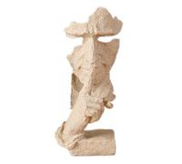 Fmzrbnih Thinking Statue - Silent Man Art Sculpture Figure, Handmade Resin - Decoration | Modern Abstract Face Desk Decoration for Home Decor, Study Room, Offices Gift Piece