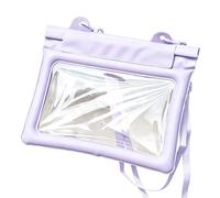 Fmzrbnih Waterproof Phone Holder - Floating Storage with Touch Screen | Dry for Phone: for Beach, Pool, Swimming, Snorkeling, Diving, Cruise, Vacation, Travel, Purple, Consulte la descripción, See