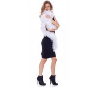 FNA FASHIONS® 150 cm Feather Boas Great for Hen and Stag Nights (White)