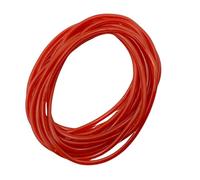 FNA FASHIONS® 80s 90s Gummies Shag Bands Bracelets Jelly Gummy Bangles Pack of 12 Accessories (Red, One Size (Pack of 12))