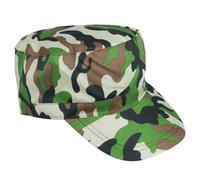 FNA FASHIONS® Adult Unisex Army Camouflage Cap | Military Soldier Fancy Dress Hat | Army Costume Accessory for Adults & Kids (2)