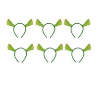 FNA FASHIONS Green Ogre Ears Headband with Gold Edging | One Size Fits Adults | Fun Halloween, Cosplay, Costume Parties & Fancy Dress Accessory (6)