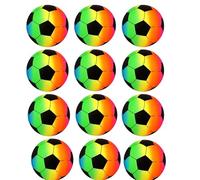 FNA FASHIONS Soccer Shoot Neon Rainbow PVC football Footballs | Uninflated PVC Balls for Indoor, Outdoor, and Beach Sports - CE Tested for Safety (6)